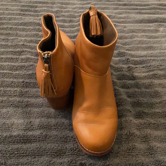 Toms brown leather booties - Picture 2 of 5